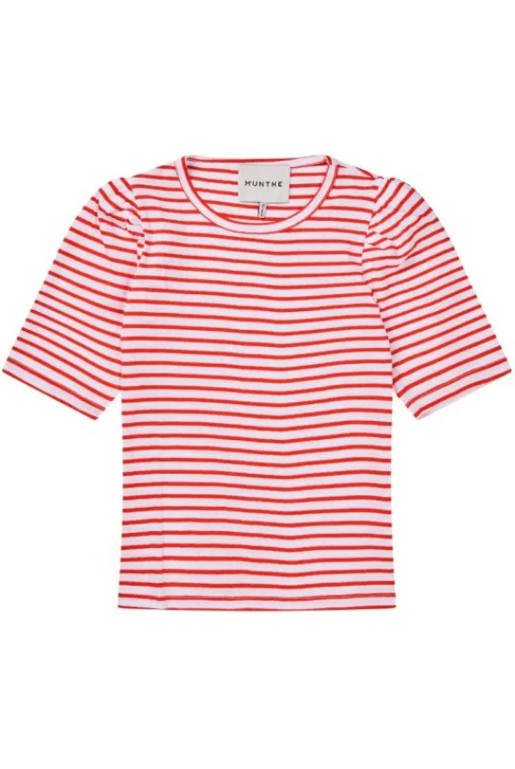 jikolaz_tshirt__red_4.webp Munthe Jikolaz T-Shirt - Red | Suits & Co-Ordinates | Shirts And Tops
