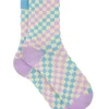 Paul Smith Jill Check Socks - Multicolour | Hosiery