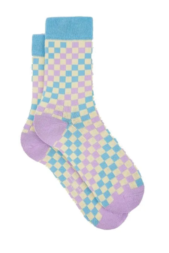 Paul Smith Jill Check Socks - Multicolour | Hosiery