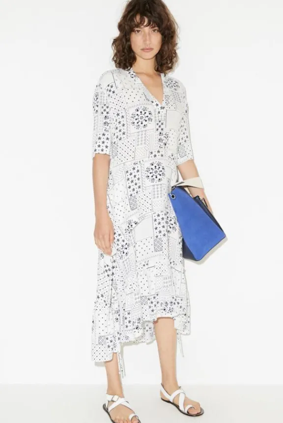 joe_dress__soft_white_2.webp By Malene Birger Joe Dress - Soft White | Dresses