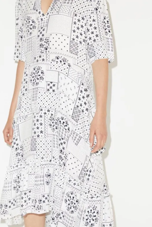 joe_dress__soft_white_3.webp By Malene Birger Joe Dress - Soft White | Dresses