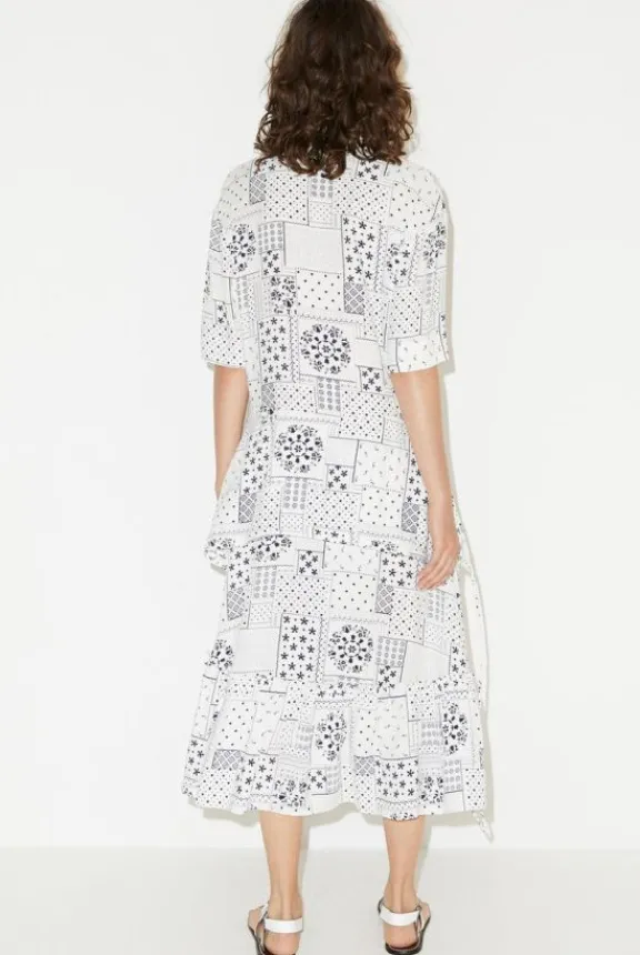 joe_dress__soft_white_4.webp By Malene Birger Joe Dress - Soft White | Dresses