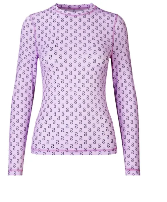 Stine Goya Juno Blouse - SG Logo Pink | Shirts And Tops