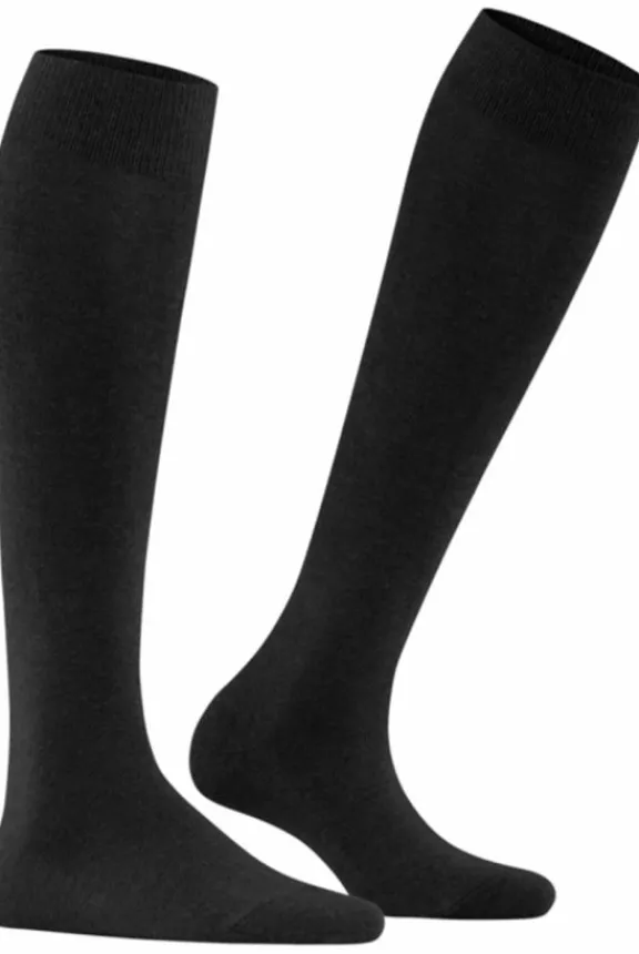 kneehigh_socks__black_4.webp Falke Knee-High Socks - Black | Hosiery | Gifts