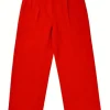 Munthe Kosmila Trousers - Red | Trousers And Playsuits | Suits & Co-Ordinates