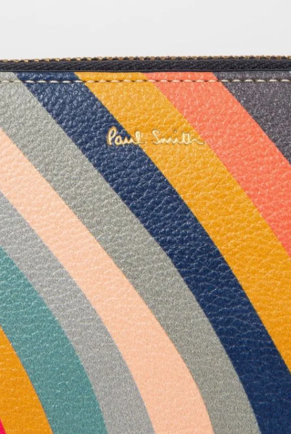large_swirl_ziparound_pur_2.webp Paul Smith Large 'Swirl' Zip-Around Purse | Gifts | Bags And Purses