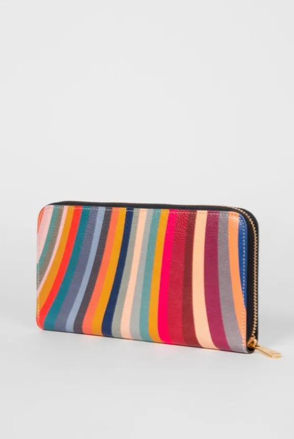 large_swirl_ziparound_pur_3.webp Paul Smith Large 'Swirl' Zip-Around Purse | Gifts | Bags And Purses
