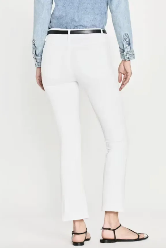 le_crop_mini_boot__white_4.webp Frame Le Crop Mini Boot - White | Trousers And Playsuits | Jeans