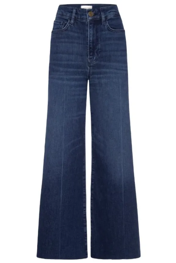 le_palazzo_crop_raw_fray__5.webp Frame Le Palazzo Crop Raw Fray - Calvin | Trousers And Playsuits | Jeans