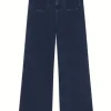 Frame Le Slim Palazzo Modernist Pocket - Loner | Trousers And Playsuits | Jeans