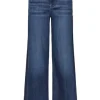 Frame Le Slim Palazzo Raw After - Lupine | Trousers And Playsuits | Jeans