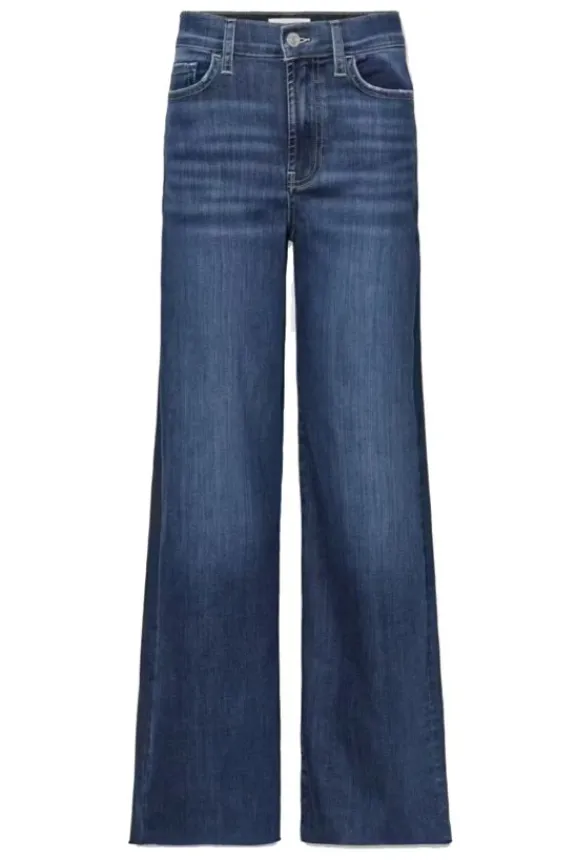 Frame Le Slim Palazzo Raw After - Lupine | Trousers And Playsuits | Jeans