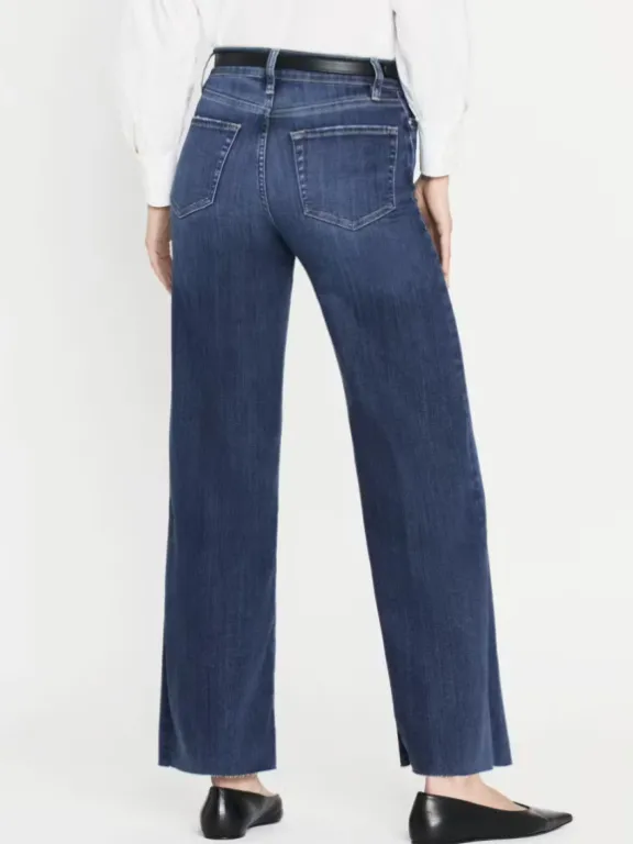 le_slim_palazzo_raw_after_10.webp Frame Le Slim Palazzo Raw After - Lupine | Trousers And Playsuits | Jeans