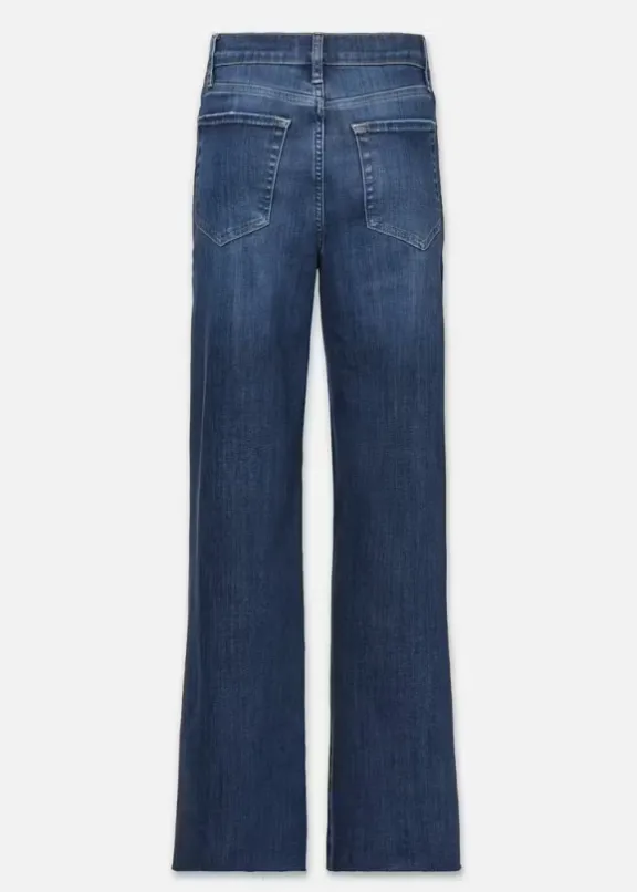 le_slim_palazzo_raw_after_9.webp Frame Le Slim Palazzo Raw After - Lupine | Trousers And Playsuits | Jeans