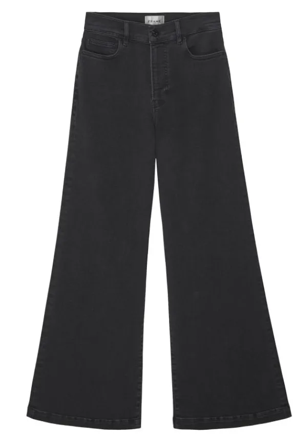 le_slim_palazzo_wide_hem__2.webp Frame Le Slim Palazzo Wide Hem - Eightball | Trousers And Playsuits | Jeans