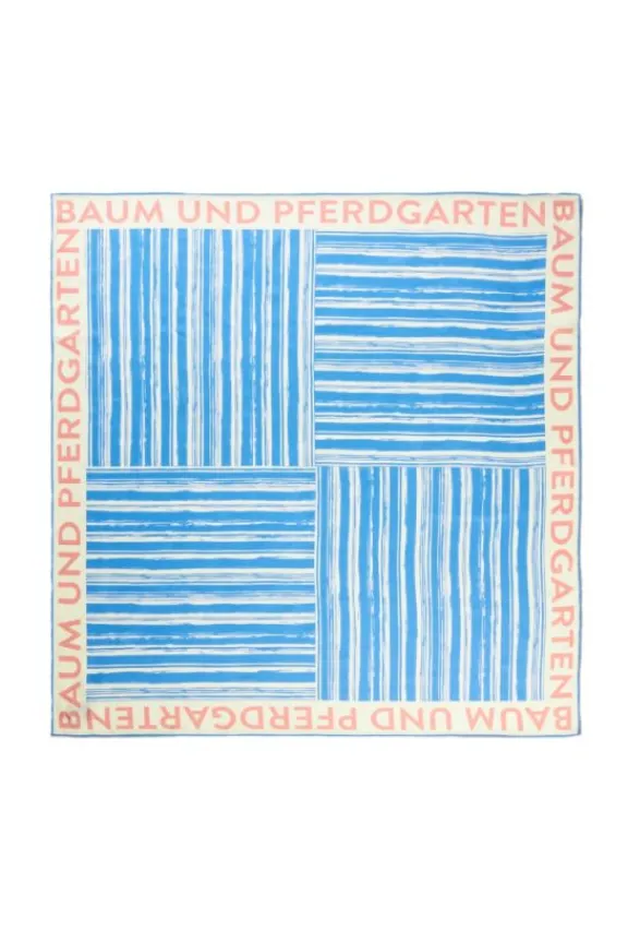 Baum Und Pferdgarten Leah Scarf - Blue Painted Scarf | Scarves