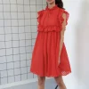Stella Nova Lela Dress - Chocking Red | Dresses