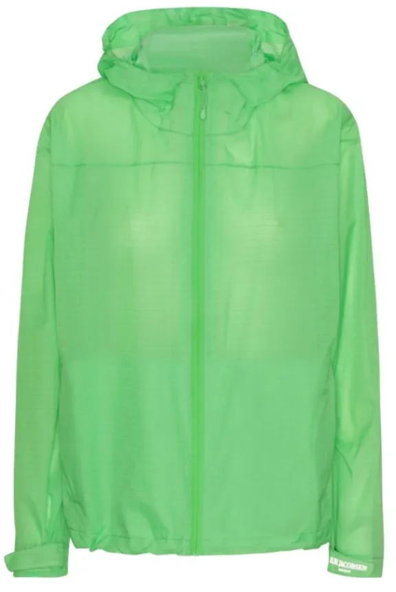 lightrain_windbreaker__br_4.webp Ilse Jacobsen LIGHTRAIN05 Windbreaker - Bright Green | Rainwear | Jackets And Coats