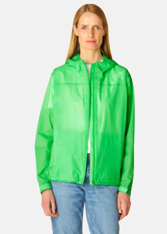 lightrain_windbreaker__br_8.webp Ilse Jacobsen LIGHTRAIN05 Windbreaker - Bright Green | Rainwear | Jackets And Coats