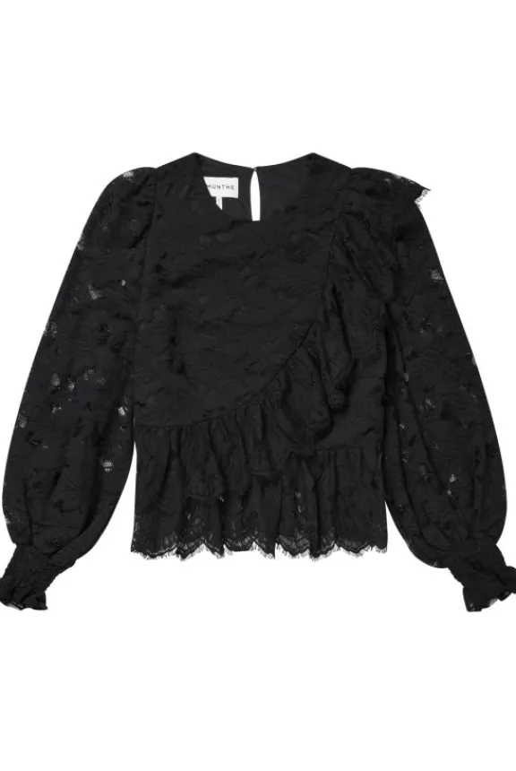 Munthe Lillith Top - Black | Shirts And Tops