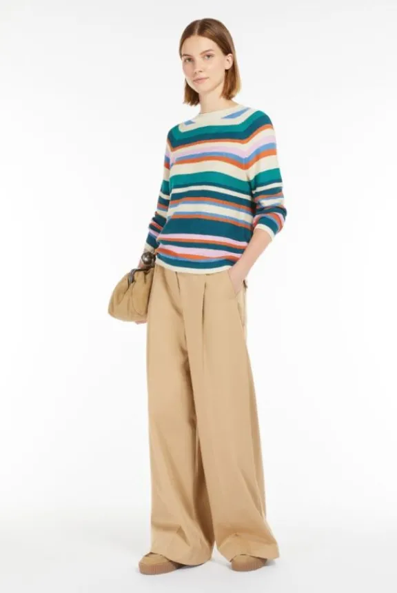 linz_cotton_yarn_jumper___5.webp Weekend MaxMara Linz Cotton Yarn Jumper - Multicolour | Knitwear