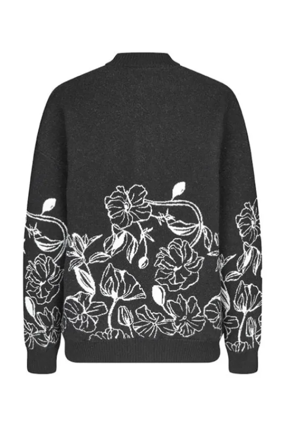 long_sleeve_cardigan__ecc_5.webp Stine Goya Long Sleeve Cardigan - Eccentric Floral | Knitwear