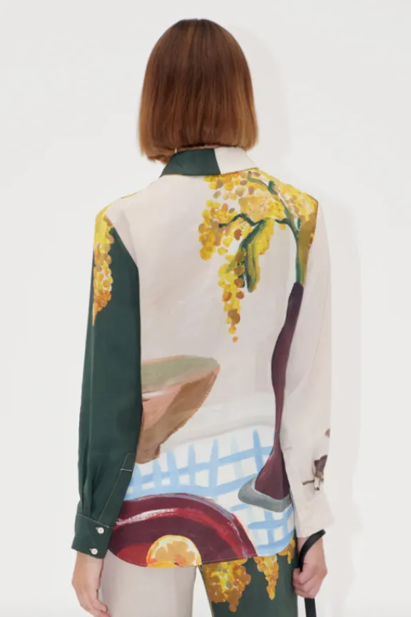 long_sleeve_shirt__lemons_6.webp Stine Goya Long Sleeve Shirt - Lemons on a Plate | Suits & Co-Ordinates | Shirts And Tops