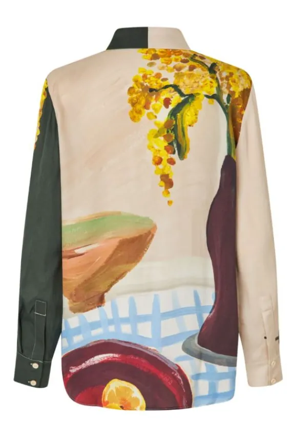 long_sleeve_shirt__lemons_7.webp Stine Goya Long Sleeve Shirt - Lemons on a Plate | Suits & Co-Ordinates | Shirts And Tops