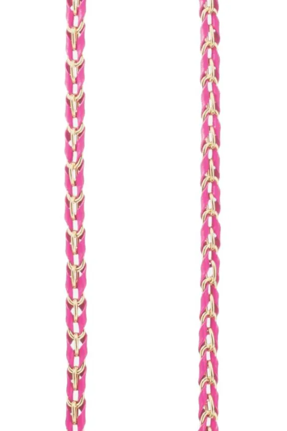 La Coque Française Lou Chain 120cm - Fuchsia | Phone Accessories