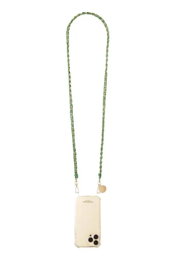 La Coque Française Lou Chain 120cm - Green | Phone Accessories