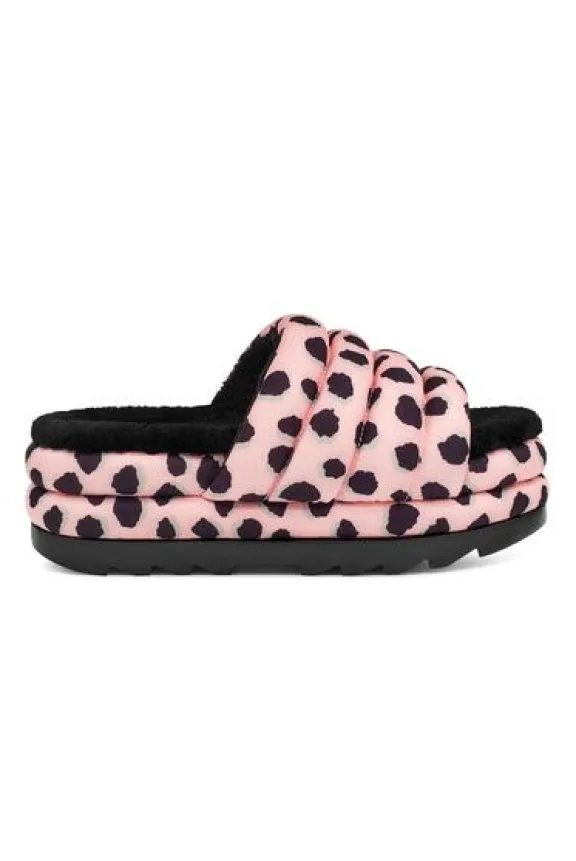 Ugg Maxi Cheetah Print Slide - Pink Scallop | Ugg