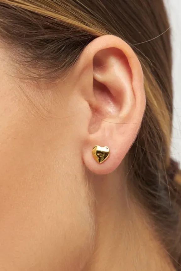 Lulu Copenhagen Melted Heart One Piece - Gold | Jewellery | Gifts