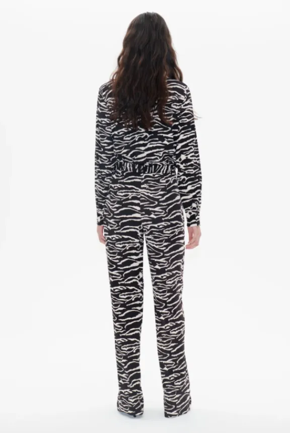merci_shirt__black_whispe_3.webp Baum Und Pferdgarten Merci Shirt - Black Whisper Zebra | Suits & Co-Ordinates | Shirts And Tops
