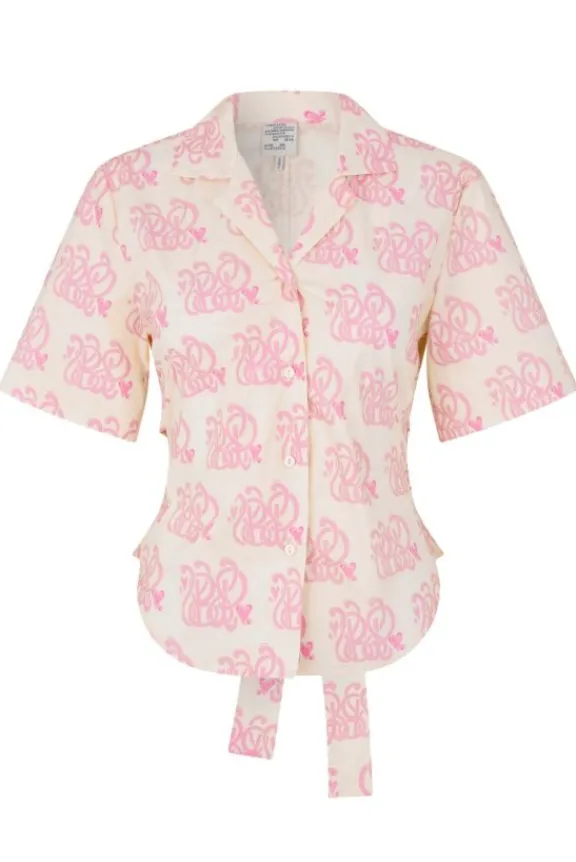 mie_shirt__lilac_monogram_2.webp Baum Und Pferdgarten Mie Shirt - Lilac Monogram | Suits & Co-Ordinates | Shirts And Tops