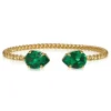 Caroline Svedbom Mini Drop Bracelet - Gold/Majestic Green | Jewellery