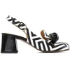 Chie Mihara Moby Leather Shoes - Black & White | Chie Mihara
