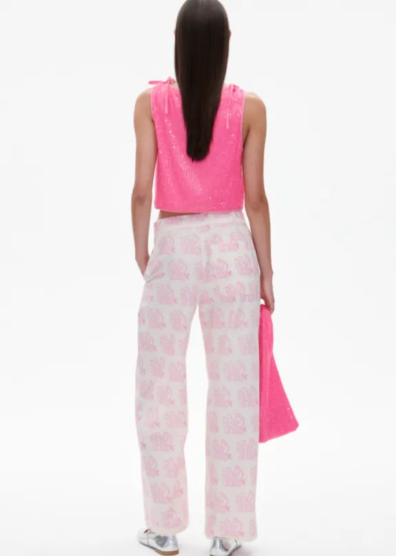 nala_trousers__lilac_mono_6.webp Baum Und Pferdgarten Nala Trousers - Lilac Monogram | Trousers And Playsuits | Suits & Co-Ordinates