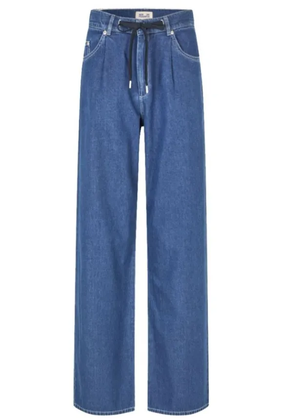 nanny_trousers__light_wor_4.webp Baum Und Pferdgarten Nanny Trousers - Light Worn Denim | Trousers And Playsuits | Suits & Co-Ordinates