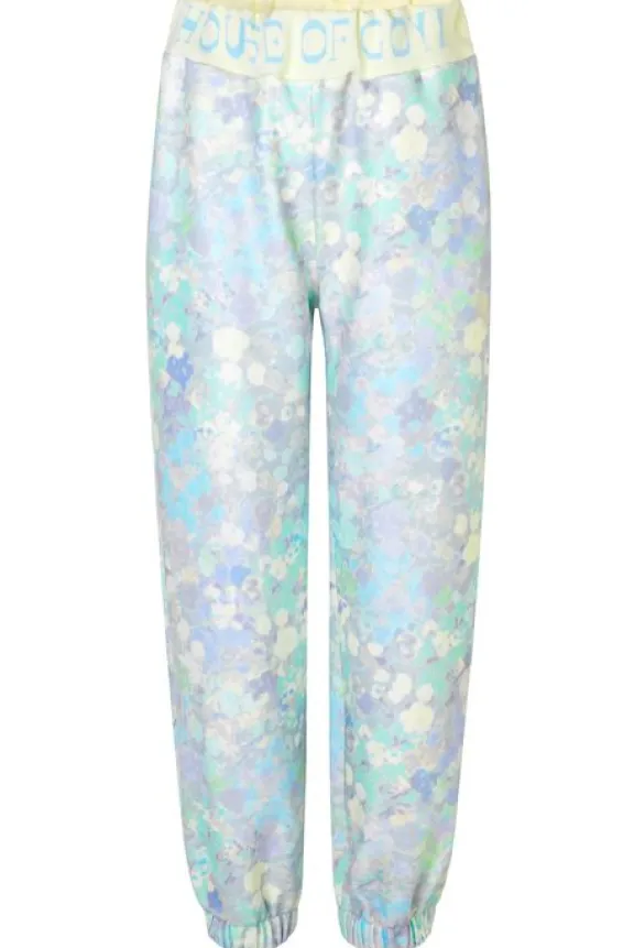 Stine Goya Nona Fleece Pants - Pastel Bloom | Trousers And Playsuits | Suits & Co-Ordinates