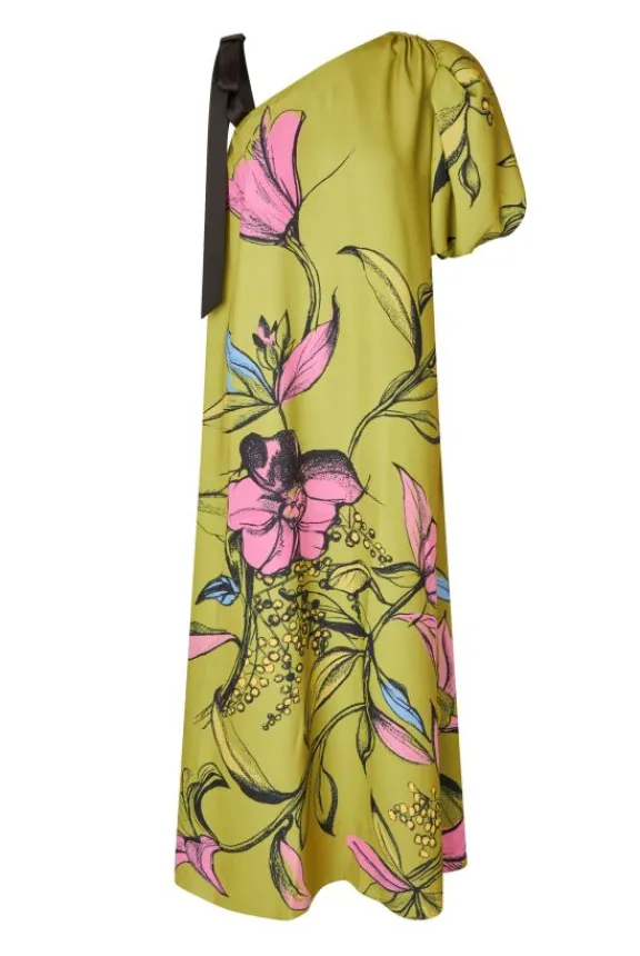 one_sleeve_maxi_dress__pe_2.webp Stine Goya One Sleeve Maxi Dress - Pencil Garden | Dresses