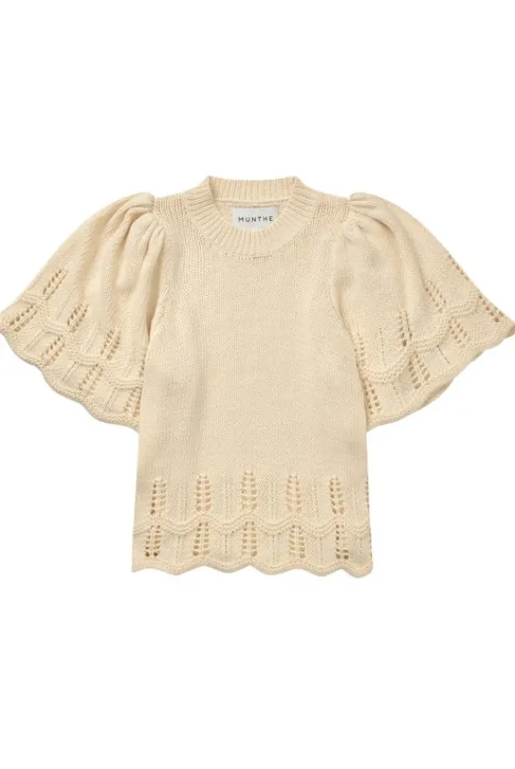 Munthe Ovacik Jumper - Creme | Knitwear