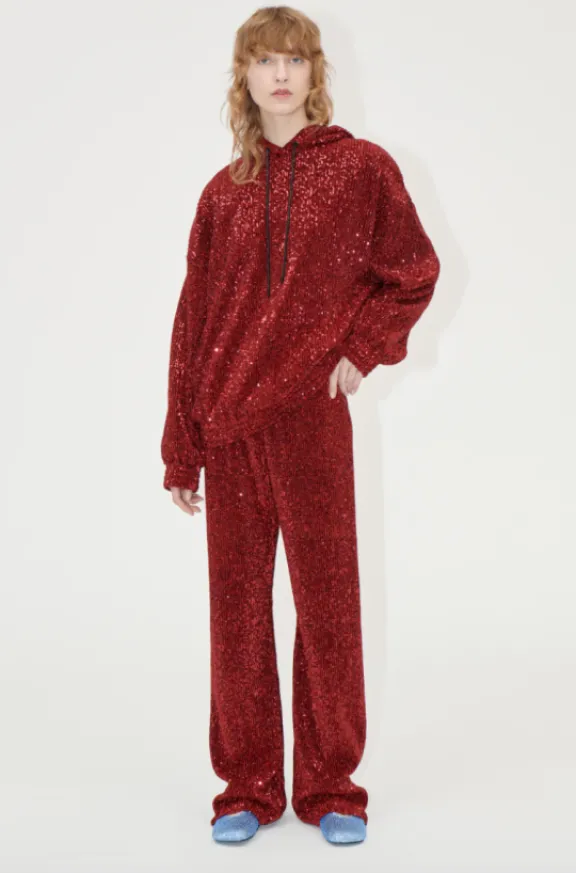 oversize_hoodie__bordeaux_3.webp Stine Goya Oversize Hoodie - Bordeaux | Shirts And Tops