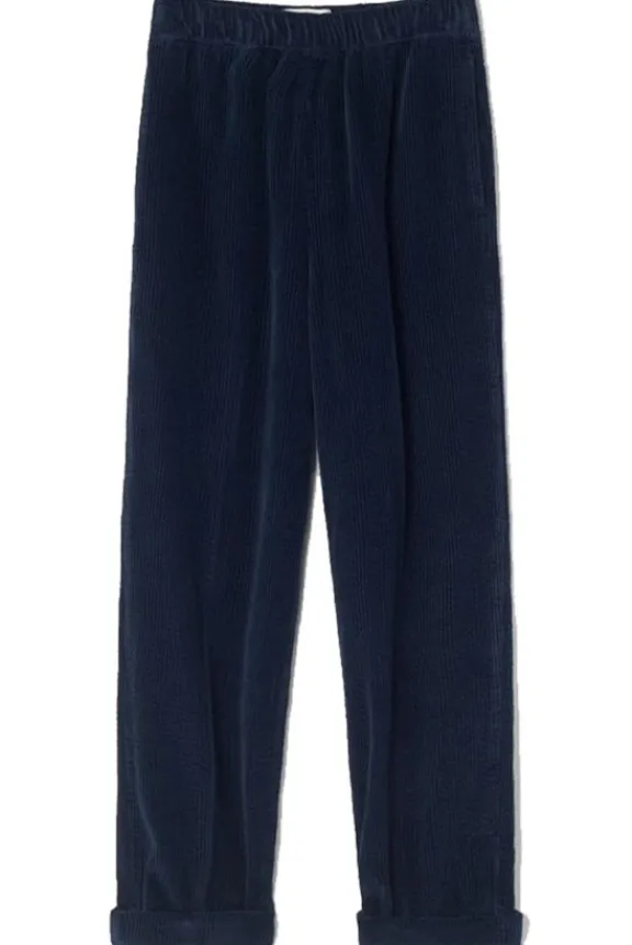 American Vintage Padow Trousers - Navy | Trousers And Playsuits