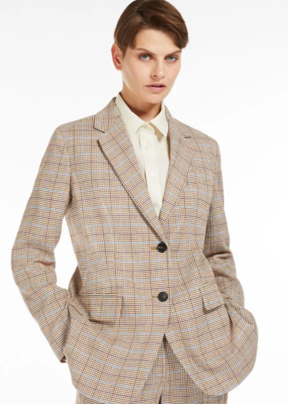 peirak_linen_amp_cotton_t_6.webp Weekend MaxMara Peirak Linen & Cotton Twill Blazer - Terracotta | Suits & Co-Ordinates | Jackets And Coats