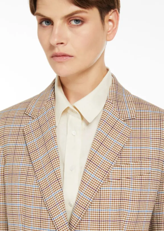 peirak_linen_amp_cotton_t_7.webp Weekend MaxMara Peirak Linen & Cotton Twill Blazer - Terracotta | Suits & Co-Ordinates | Jackets And Coats