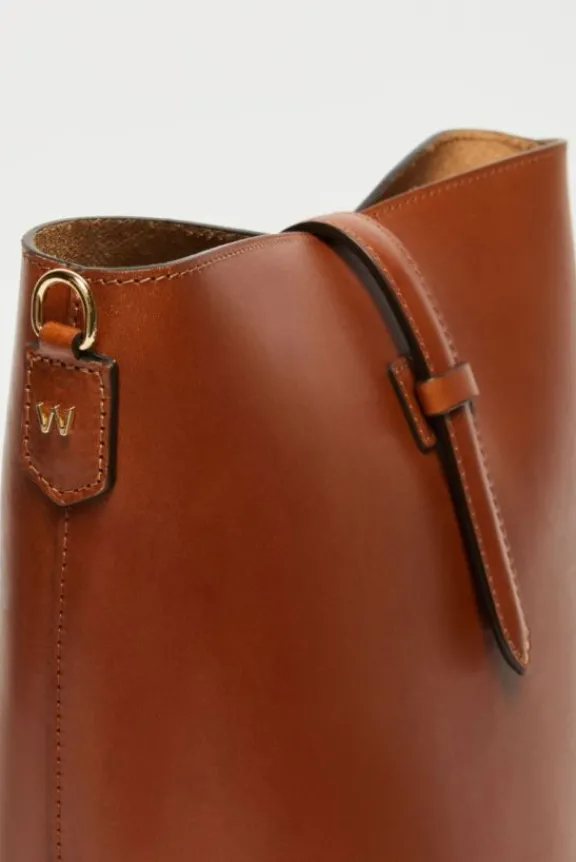 pere_leather_bucket_bag___4.webp Weekend MaxMara Pere Leather Bucket Bag - Tobacco | Bags And Purses