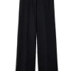 Weekend MaxMara Petra Wool Gabardine Trousers - Black | Trousers And Playsuits