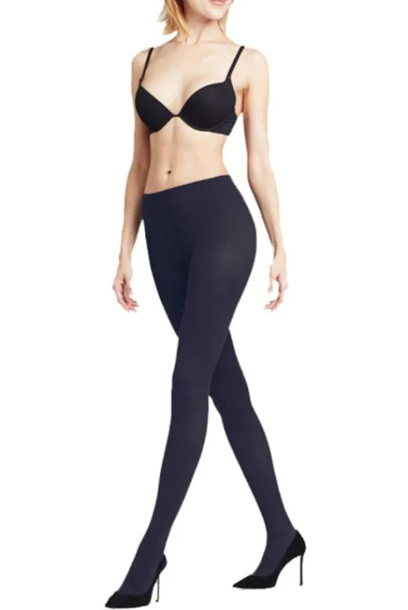 Falke Pure Matt 50 Den Tights - Marine | Hosiery