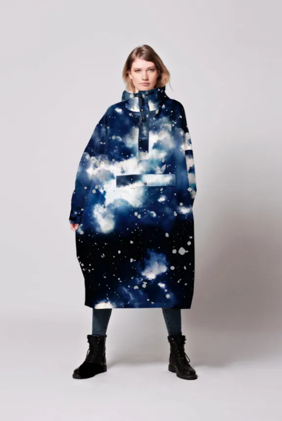 Rainkiss Rain Poncho - Starry Night | Rainwear | Jackets And Coats
