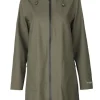 Ilse Jacobsen RAIN128 Raincoat - Army | Rainwear | Jackets And Coats